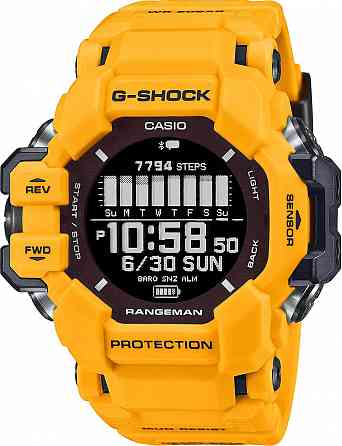 Японские умные часы Casio G-SHOCK GPR-H1000-9E с хронографом Донецк