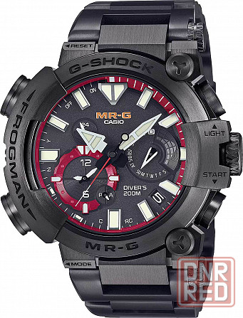Японские титановые наручные часы Casio G-SHOCK MRG-BF1000B-1A с хронографом Донецк - изображение 1