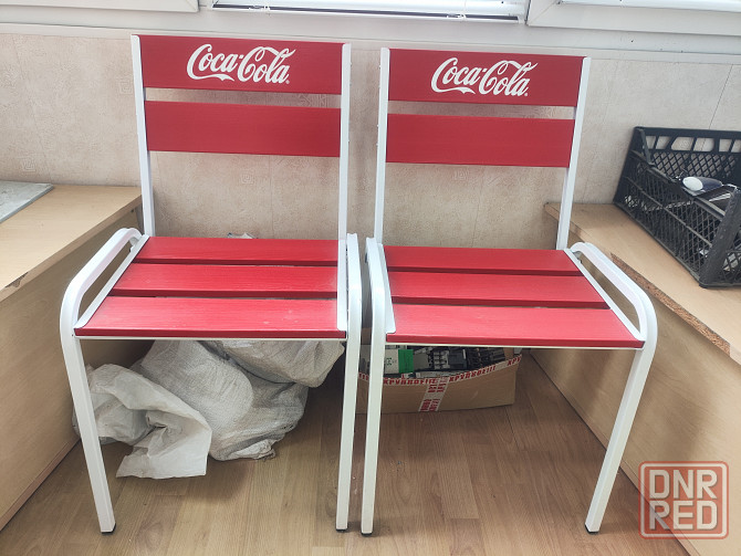 Стулья "Coca cola" (два стула) Донецк - изображение 1