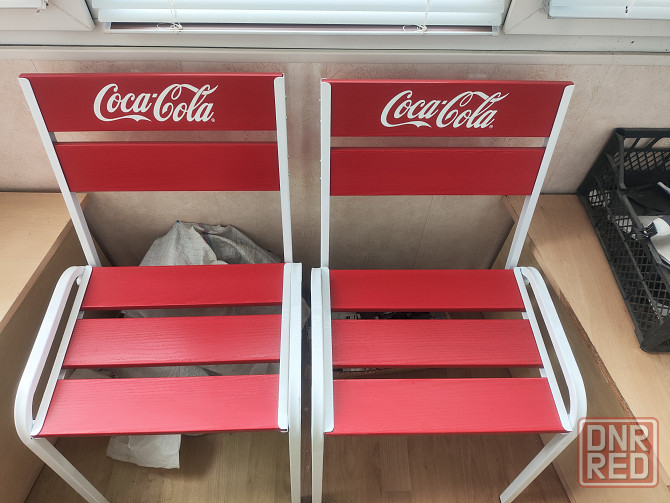 Стулья "Coca cola" (два стула) Донецк - изображение 2