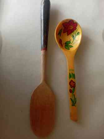 Деревянные ложки расписные Макеевка