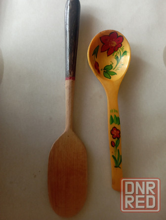 Деревянные ложки расписные Макеевка - изображение 1
