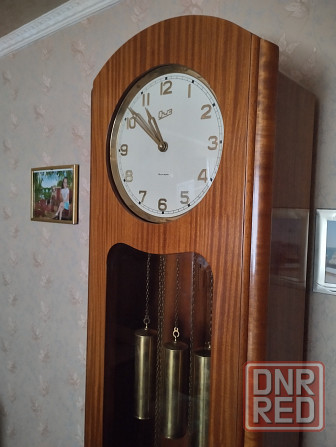 Продам напольные механические часы Янтарь с четвертным боем Макеевка - изображение 4