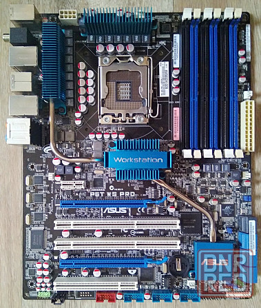 ASUS P6T WS Professional Socket 1366 -- Обмен на 160шт. нерабочей-ненужной оперативной памяти озу -- Донецк - изображение 1