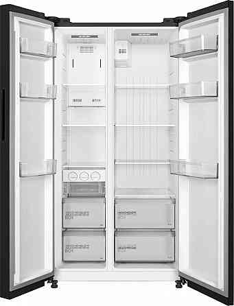 Холодильник двухкамерный Midea MDRS710FGE30 Side by Side черный (FNF, Inverter, Wi-Fi) Макеевка