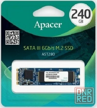 Твердотельный накопитель Ssd M.2 Sata Apacer Ast280 (Ap240gast280-1) 240гб (арт-9893) Донецк - изображение 1
