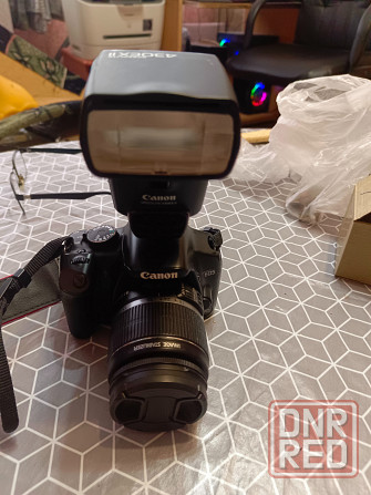 Продаю зеркальный фотоаппарат Canon EOS 450D с аксессуарами Макеевка - изображение 8
