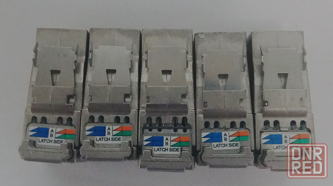 Модульное гнездо AMP [ 1711342-1 ] (Twist-6S SL, RJ-45, FTP, Кат.6 Донецк - изображение 4