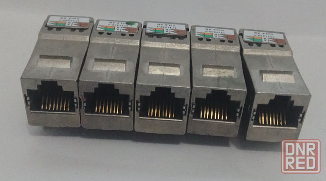 Модульное гнездо AMP [ 1711342-1 ] (Twist-6S SL, RJ-45, FTP, Кат.6 Донецк - изображение 1