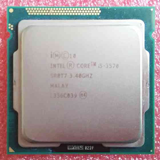 Intel Core i5-3570 3.4 GHz Socket 1155 - Обмен на 50шт нерабочих планок оперативной памяти озу Донецк