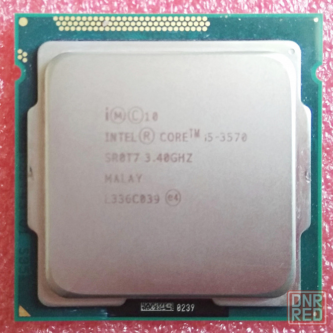 Intel Core i5-3570 3.4 GHz Socket 1155 - Обмен на 50шт нерабочих планок оперативной памяти озу Донецк - изображение 1