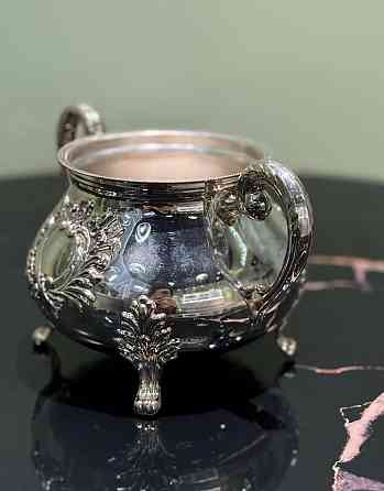 Сахарница из серебра 925 пробы. Вес 297,27 гр. Донецк