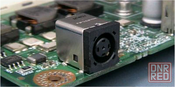 Замена разъемов (гнезд) в ноутбуке - питания (Dc), Usb, Hdmi, Vga, джек 3.5 мм (наушники, микрофон) Макеевка - изображение 1