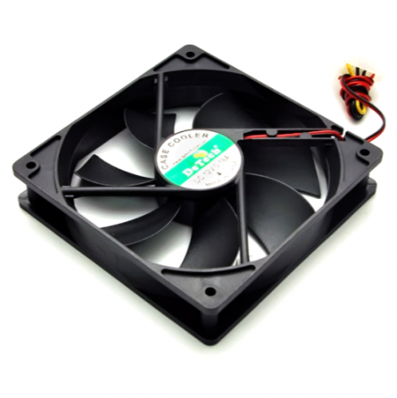 Вентилятор для компьютерного корпуса Detech Dt-Cf12025bk 120mm (арт-2149) Макеевка