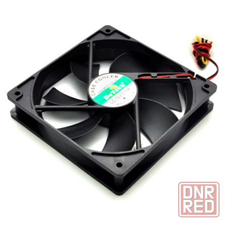Вентилятор для компьютерного корпуса Detech Dt-Cf12025bk 120mm (арт-2149) Макеевка - изображение 1