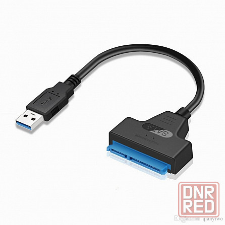 Адаптер/переходник/ кабель Sata на Usb 3.0 для жесткого диска 2,5 дюйма Hdd Ssd (арт-2493) Макеевка - изображение 1