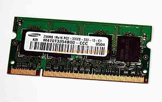 Оперативная память So-Dimm Ddr2 Samsung 256mb (M470t3354bg0-Ccc) б/у (арт-8259) Макеевка