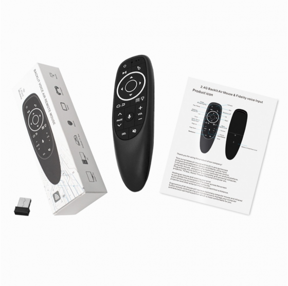 Аэро пульт, аэро мышь Air Mouse G10s Pro с подсветкой и голосовым управлением (арт-2088) Макеевка