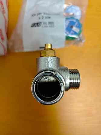 Коллектор Far 3/4" с 2 отводами на 1/2" нр плоское уплотнение (коллектор фар). Арт FK 3821 3412ТР Донецк