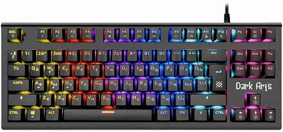 Механическая клавиатура Defender Dark Arts Gk-375 Ru, Rainbow,87 клавиш (арт-7146) Макеевка