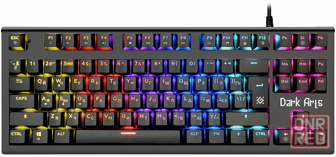 Механическая клавиатура Defender Dark Arts Gk-375 Ru, Rainbow,87 клавиш (арт-7146) Макеевка - изображение 1