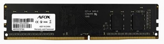 Оперативная память Dimm Ddr4 Afox 4 гб 2400мгц Cl17 (Afld44ek1p) (арт-4801) Макеевка