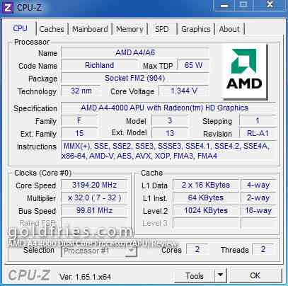 Процессор AMD A4-4000 Докучаевск