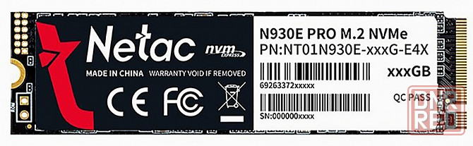 Ssd диск Netac M.2 (2280) N930e 256gb Pcie Nvme 3.0 X4 Tlc Nt01n930e-256g-E4x (арт-2038) Макеевка - изображение 1