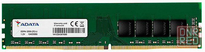 Оперативная память Dimm Ddr4 Adata 8гб 3200мгц Cl22 (Ad4u32008g22-Sgn) (арт-9247) Макеевка - изображение 1