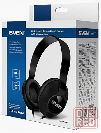 Наушники Sven Ap-310m, Black (арт-6063) Макеевка - изображение 1