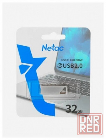 Флешка Netac U326 32 гб, серебристый (арт-9801) Макеевка - изображение 1