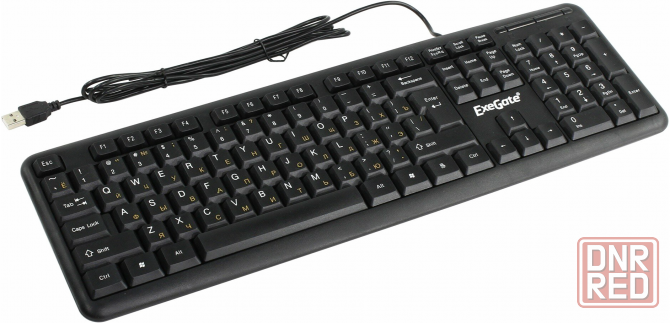 Клавиатура Exegate Ly-331l Black Usb Black (арт-4432) Макеевка - изображение 1