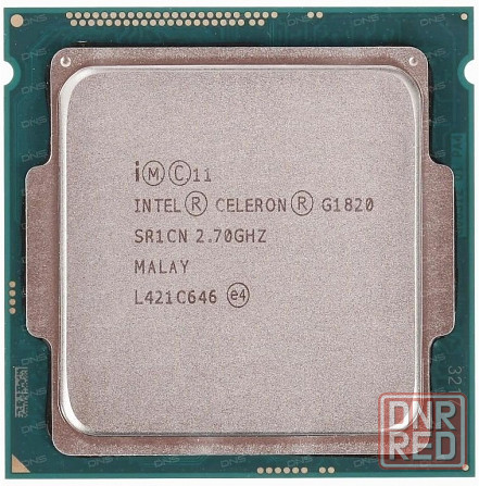 Процессор Intel Celeron G1820 Lga1150, 2 X 2700 мгц б/у (арт-4131) Макеевка - изображение 1
