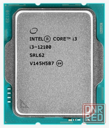 Процессор Intel Core I3-12100 (Lga1700,Alder Lake, 4c/8t, 3.3/4.3ghz, 12mb, 60/89w, Uhd Graphics 730 Макеевка - изображение 1
