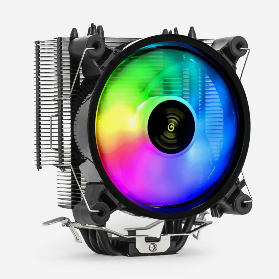 Кулер Exegate Dark Magic Exx400v2-Pwm.Rgb (Al+Cu, черное покрытие, 4 тепл.трубки, Lga775/1150/1151/1 Макеевка