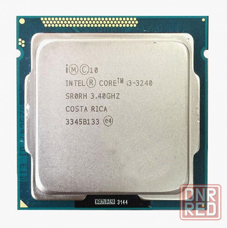 Процессор Intel Core I3-3240 Ivy Bridge (Lga1155, 2 ядра, 3400mhz, L3 3072kb) уценка б/у (арт-4367) Макеевка - изображение 1