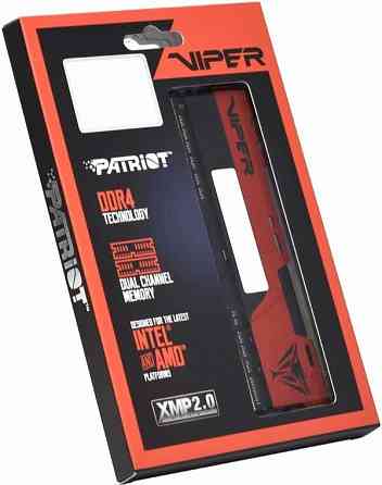 Оперативная память Ddr4 Patriot Viper Elite Ii - 2x 8gb, 3200 мгц, Dimm, Cl18 (Pve2416g320c8k) (арт- Макеевка