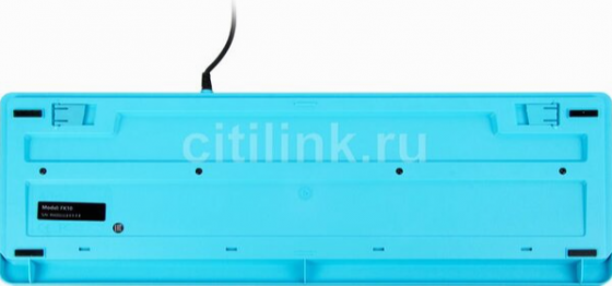 Клавиатура A4tech Fstyler Fk10 Black-Blue Usb черный (арт-2093) Макеевка
