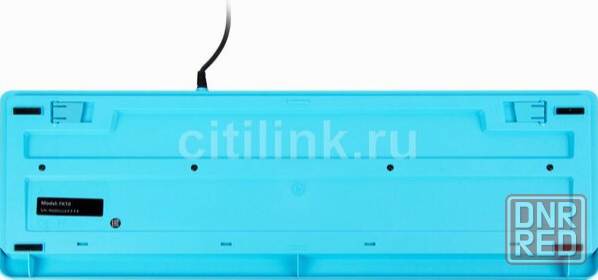Клавиатура A4tech Fstyler Fk10 Black-Blue Usb черный (арт-2093) Макеевка - изображение 2
