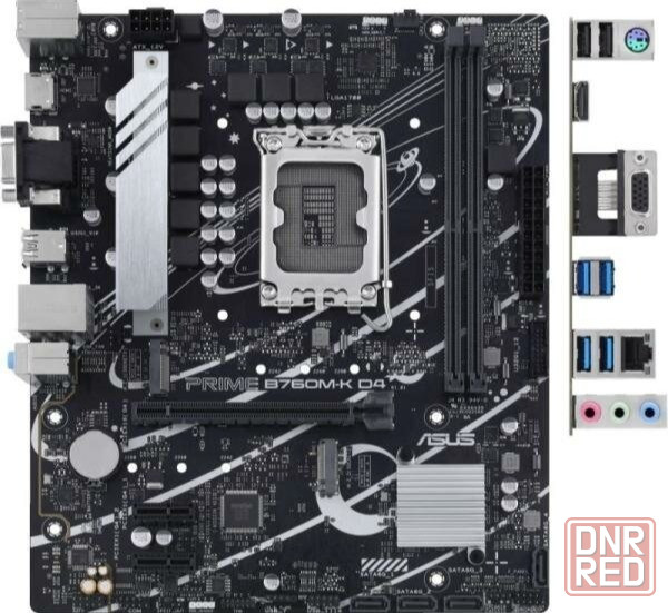 Материнская плата Asus Prime B760m-K D4 Socket 1700 B760 2xddr4 1xpci-E 16x 2xpci-E 1x 4xsata Iii Ma Макеевка - изображение 1