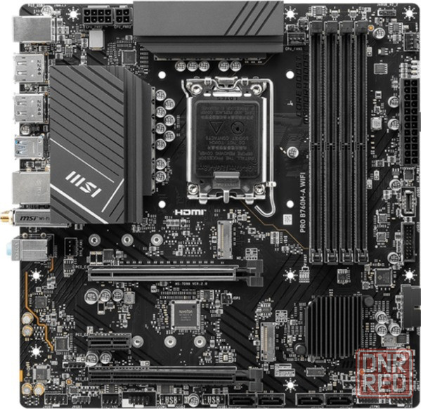 Материнская плата Msi Pro B760m-A Wifi Ddr4matx, Ret Lga 1700 (арт-8541) Макеевка - изображение 2