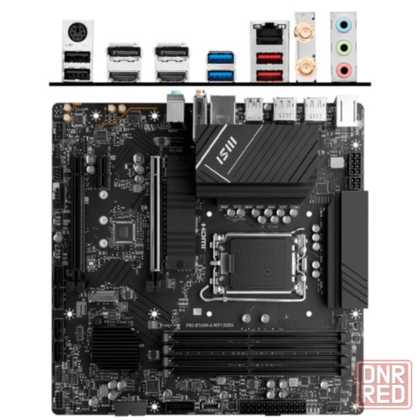 Материнская плата Msi Pro B760m-A Wifi Ddr4matx, Ret Lga 1700 (арт-8541) Макеевка - изображение 3