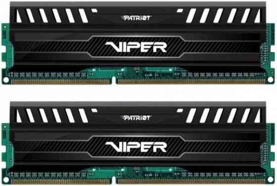 Оперативная память Ddr3 Patriot Viper 3 - 2x 4gb, 1600 мгц, Dimm, Cl9 (Pv38g160c9k) (арт-9410) Макеевка