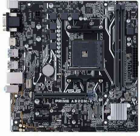 Материнская плата Asus Prime A320m-K Socket Am4 Amd A320 2xddr4 1xpci-E 16x 2xpci-E 1x 4xsata Iii Ma Макеевка