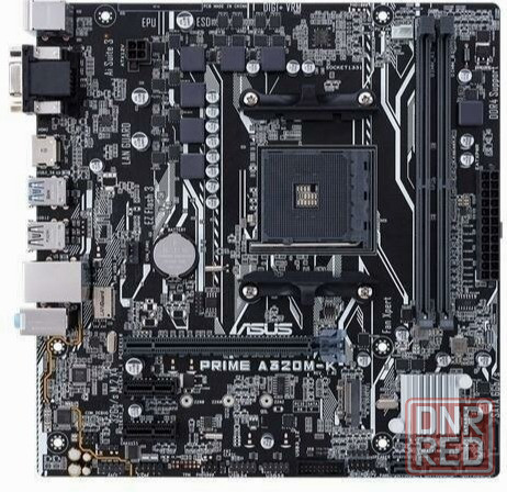 Материнская плата Asus Prime A320m-K Socket Am4 Amd A320 2xddr4 1xpci-E 16x 2xpci-E 1x 4xsata Iii Ma Макеевка - изображение 1