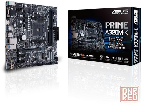 Материнская плата Asus Prime A320m-K Socket Am4 Amd A320 2xddr4 1xpci-E 16x 2xpci-E 1x 4xsata Iii Ma Макеевка - изображение 2