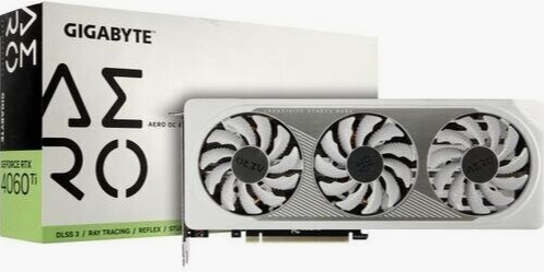 Видеокарта Geforce Rtx 4060ti 8gb Gigabyte Gv-N406taero Oc-8gd (арт-6381) Макеевка