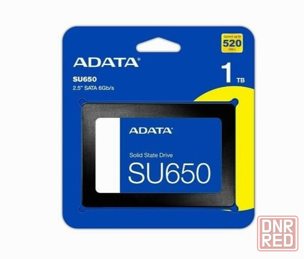Твердотельный накопитель Ssd Adata 2.5 1tb Sata Iii (Asu650ss-1tt-R) (арт-2481) Макеевка - изображение 1
