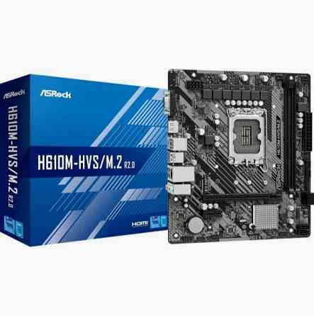 Материнская плата Asrock H610m-Hvs/M.2 R2.0 Lga1700 (арт-2332) Макеевка