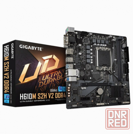 Материнская плата Gigabyte H610m S2h V2 Ddr4 Lga1700 (арт-5044) Макеевка - изображение 1